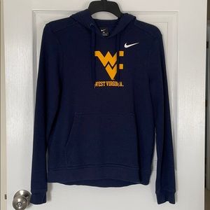 Navy Blue Nike WVU Hoodie